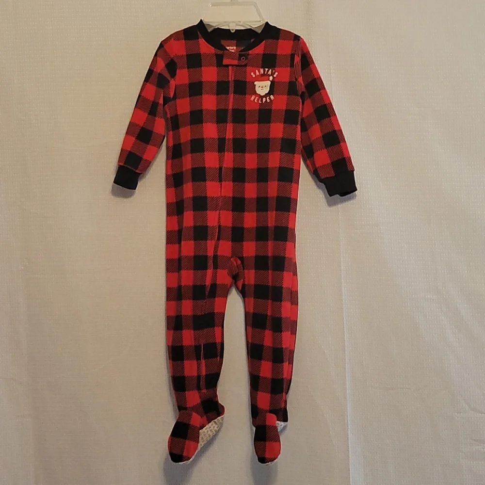 Carter's Santa's Helper Pajamas